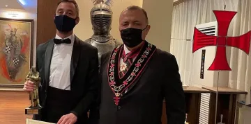 Бойко Кръстанов с награда от рицарите тамплиери