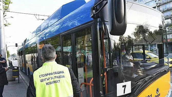 Промяна на спирки на транспорта в София