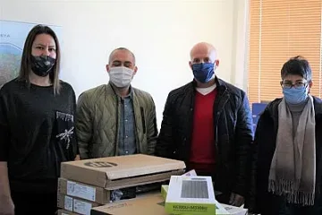 Техника за онлайн обучение, получиха деца от Дом в Ямбол