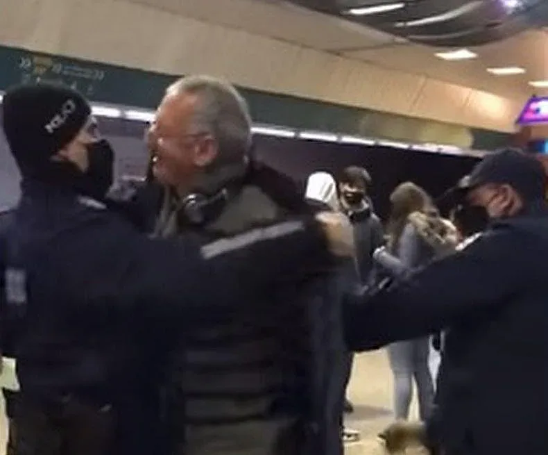 Арест за липса на маска /ВИДЕО/