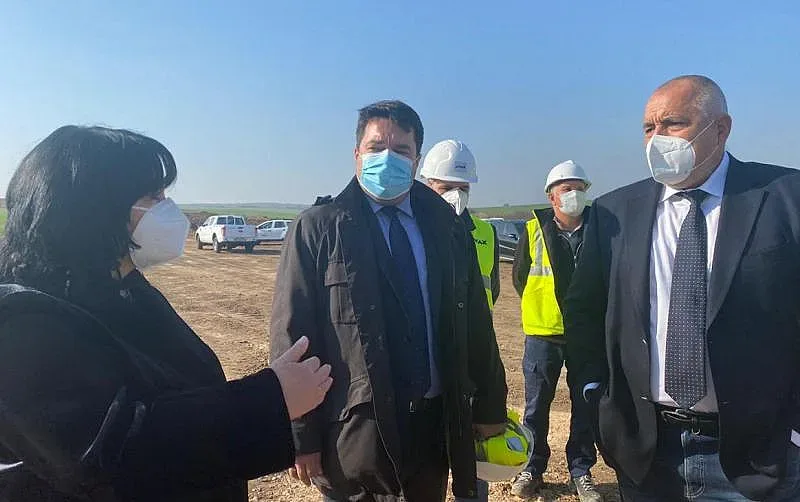 Борисов се похвали с ремонт по магистрала Тракия