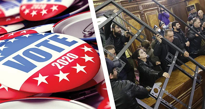 Гръм удари Америка, пороят отнесе Армения