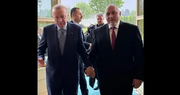 Изкараха уникална снимка на Борисов и Ердоган