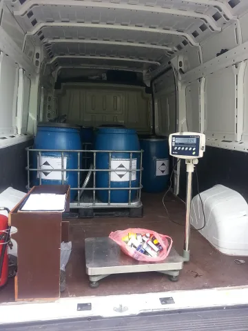 Близо 300 кг опасни битови отпадъци бяха събрани в Стара Загора