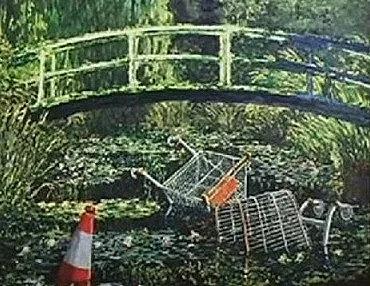$9, 8 за картина на Банкси