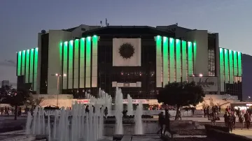 НДК в зелено за Европейския ден на донорството