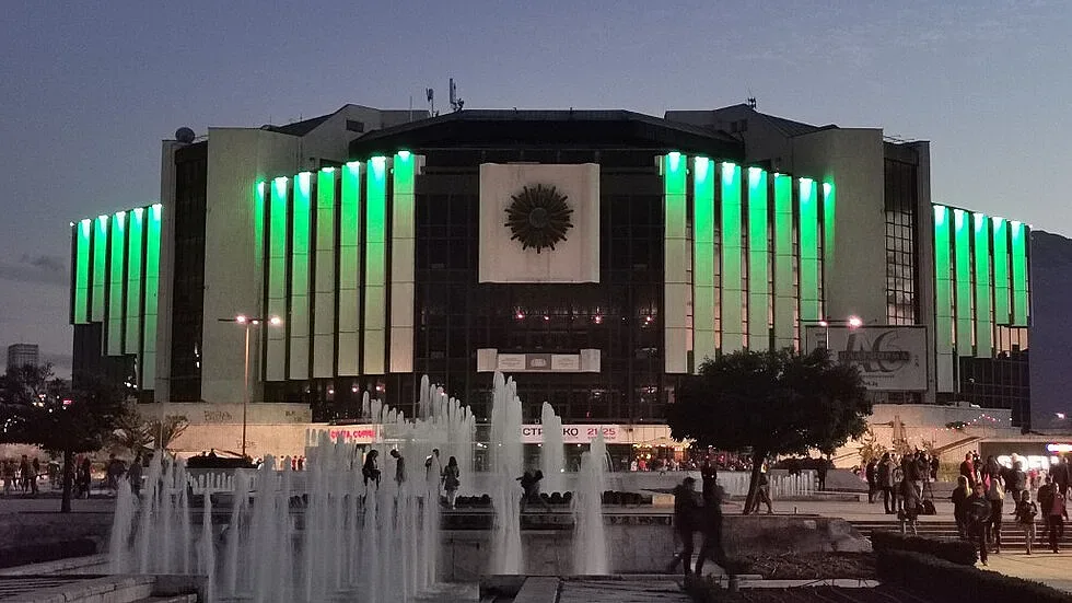 НДК в зелено за Европейския ден на донорството
