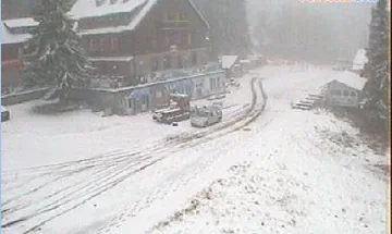 Първи сняг заваля на Витоша