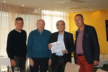 Академик Антон Дончев надъха националите