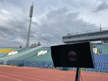Стадион "Васил Левски" е готов за баража с Унгария