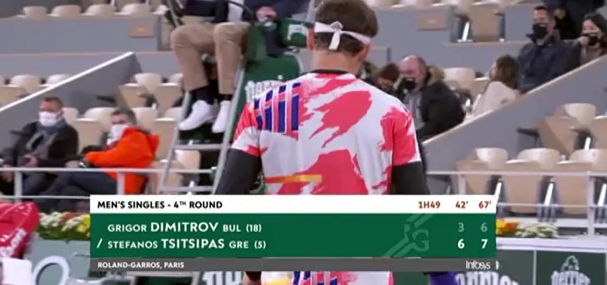 Гришо изпусна втория сет