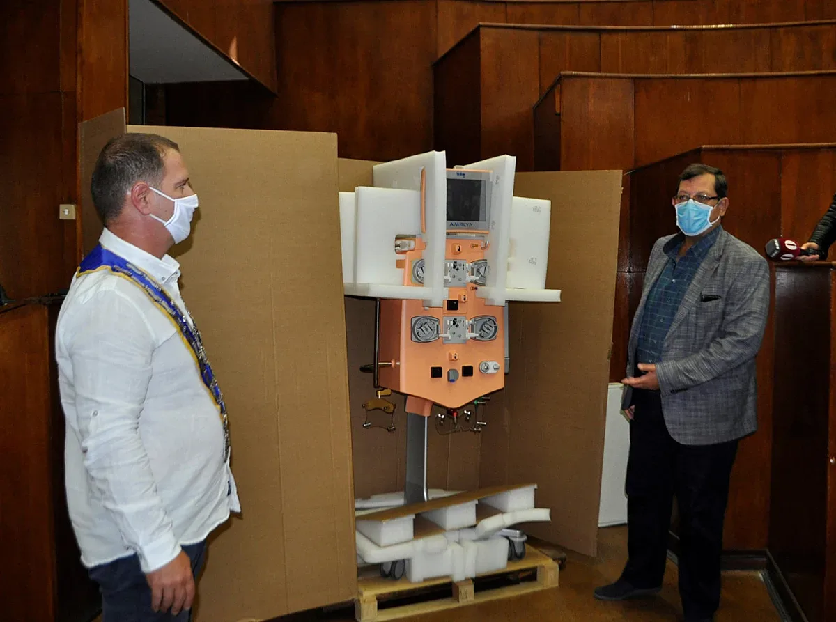 Животоспасяваща апаратура получи УМБАЛ Бургас днес