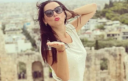 Кобилкина кръсти сина си в Гърция