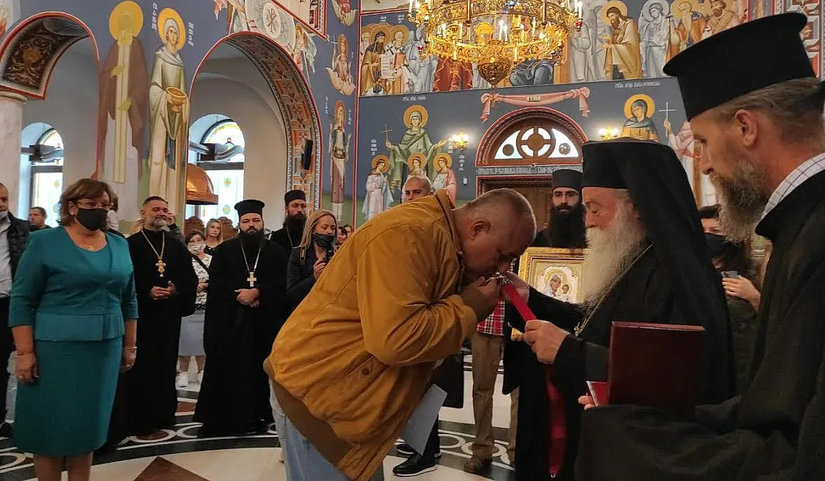 Църквата оказа голяма чест на Борисов