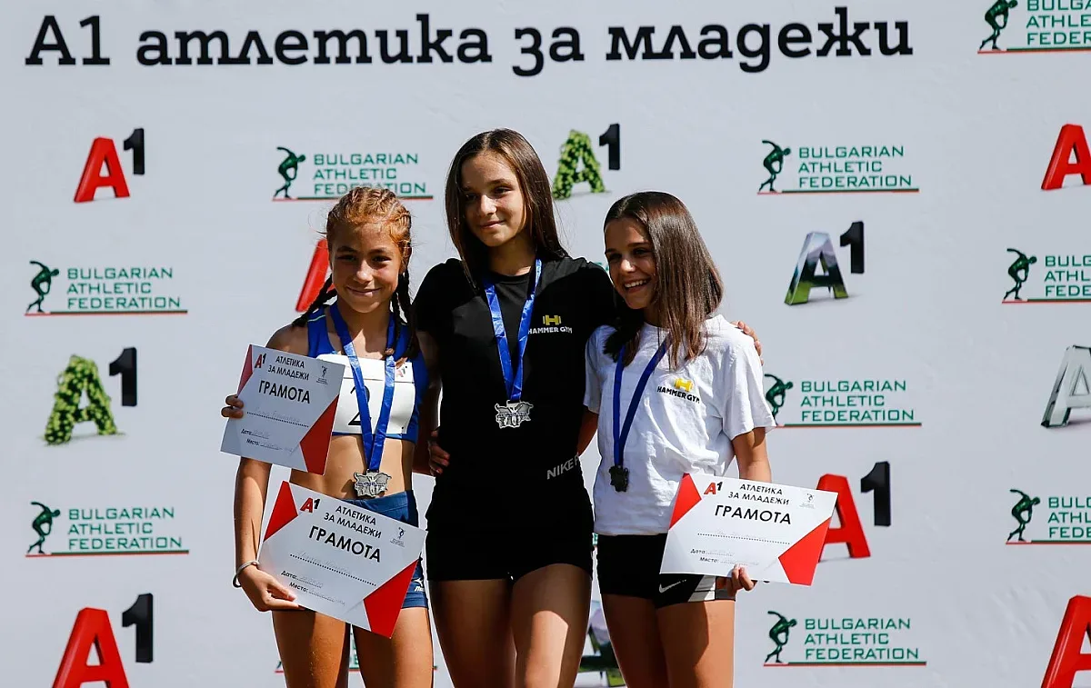 Силни резултати в "А1 атлетика за младежи"
