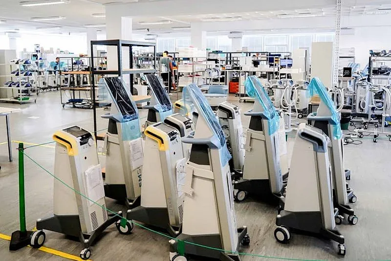 Подпомагат с милион завод за медицинска апаратура