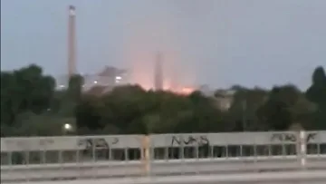 Гори захарният завод в Пловдив