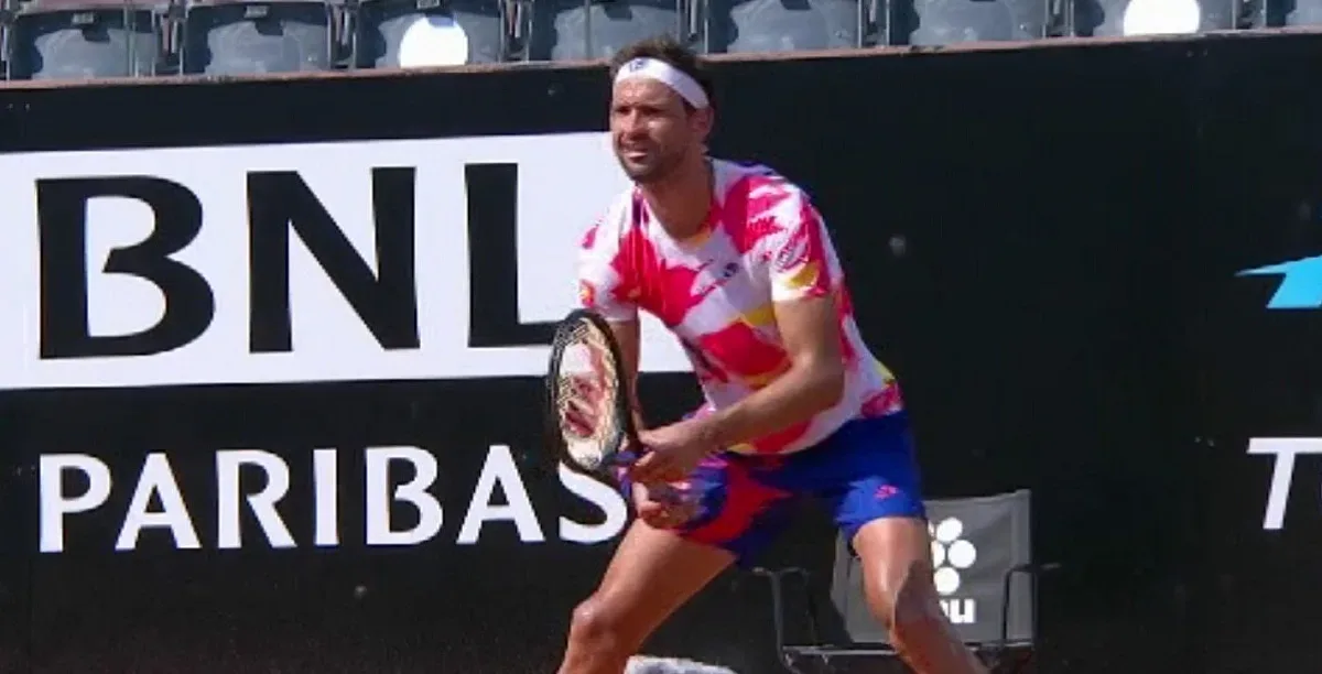 Гришо отново на корта в Рим днес