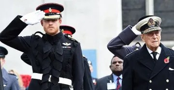 Принц Филип: Хари е дезертьор