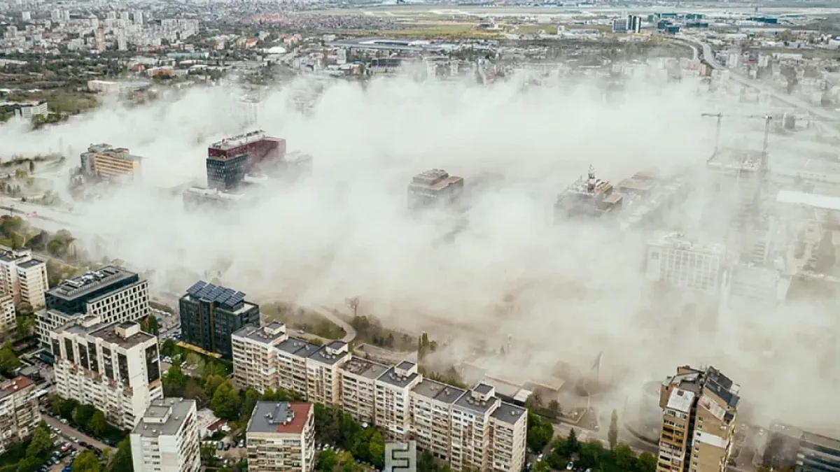 Голям строеж в София. Издигат 75-метрови кули на ключово място