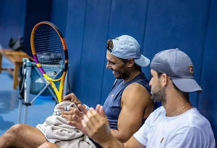 Гришо тренира в академията на Рафа Надал