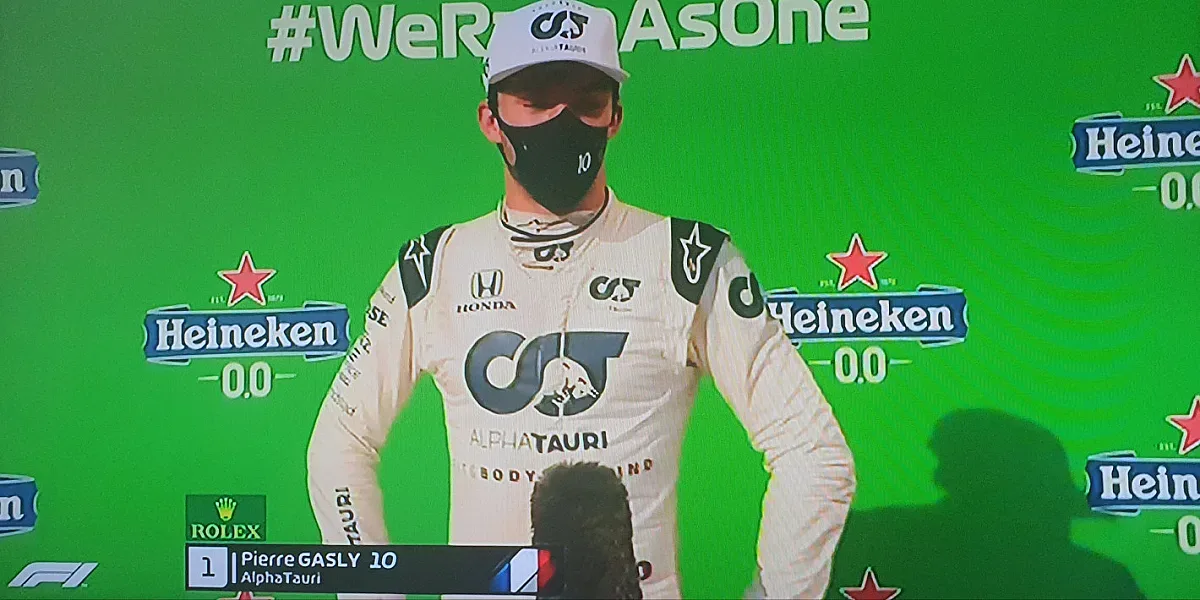 Пиер Гасли печели сензационно във Формула 1