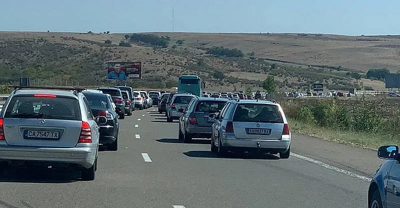 Тапа към морето по магистрала Тракия, вижте къде