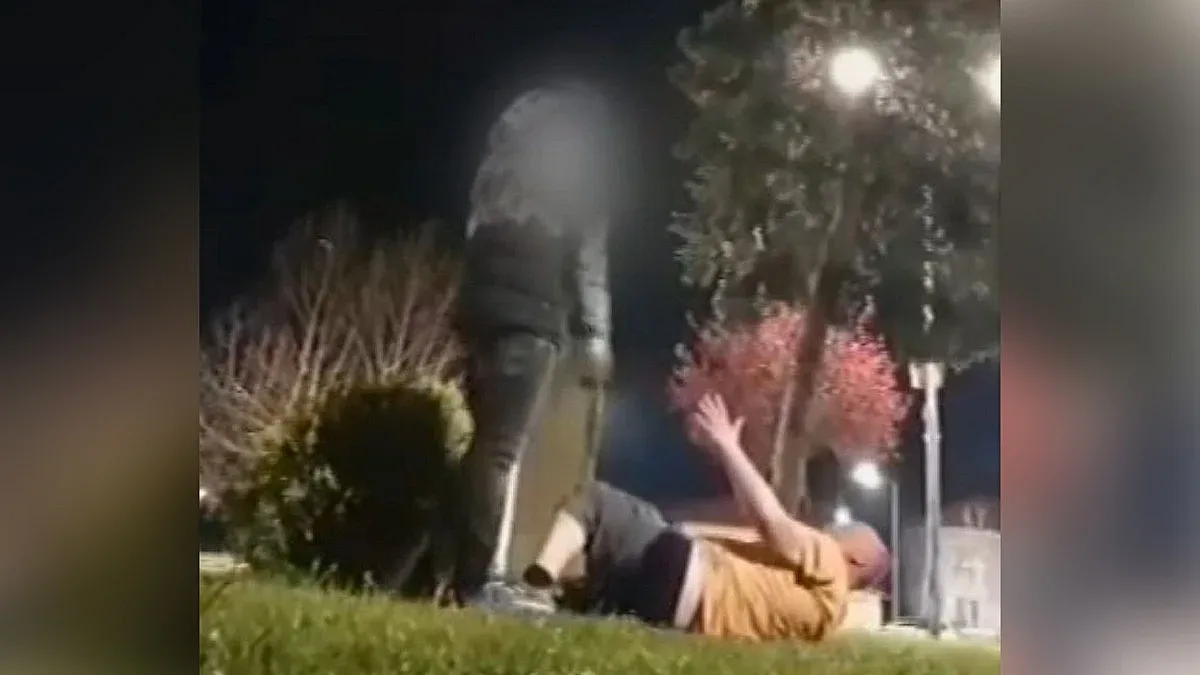 Страшна жестокост! Бабаит засне с телефона си как пребива невинна жертва