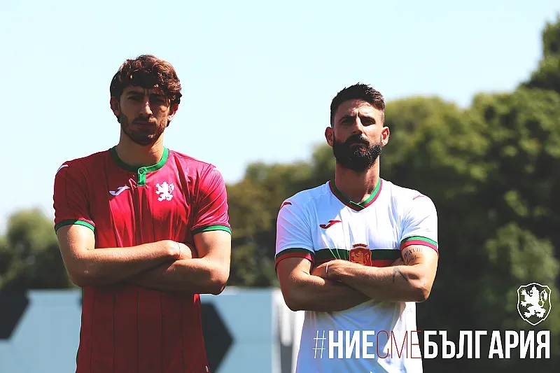 Националите показват новите екипи срещу Ирландия