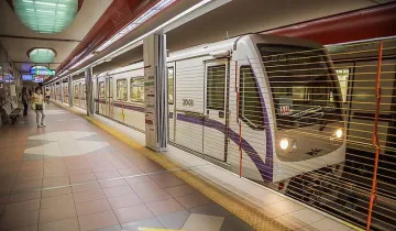 Возим се аванта в първия ден на Лъч 3 на метрото