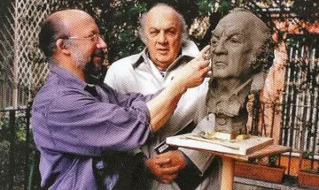Фелини, изваян от Чапа, ще краси Рим