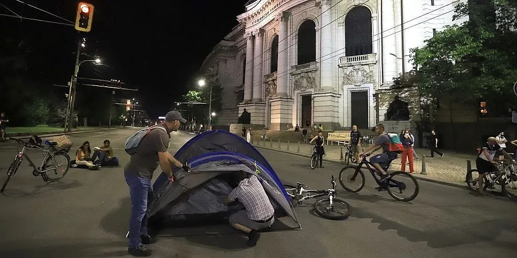 Пак окупираха кръстовището на Ректората