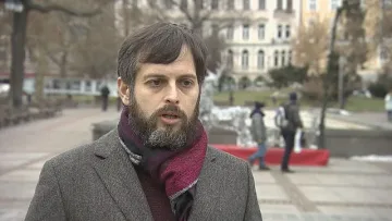 Голият катерач на Витоша във вихъра на протеста