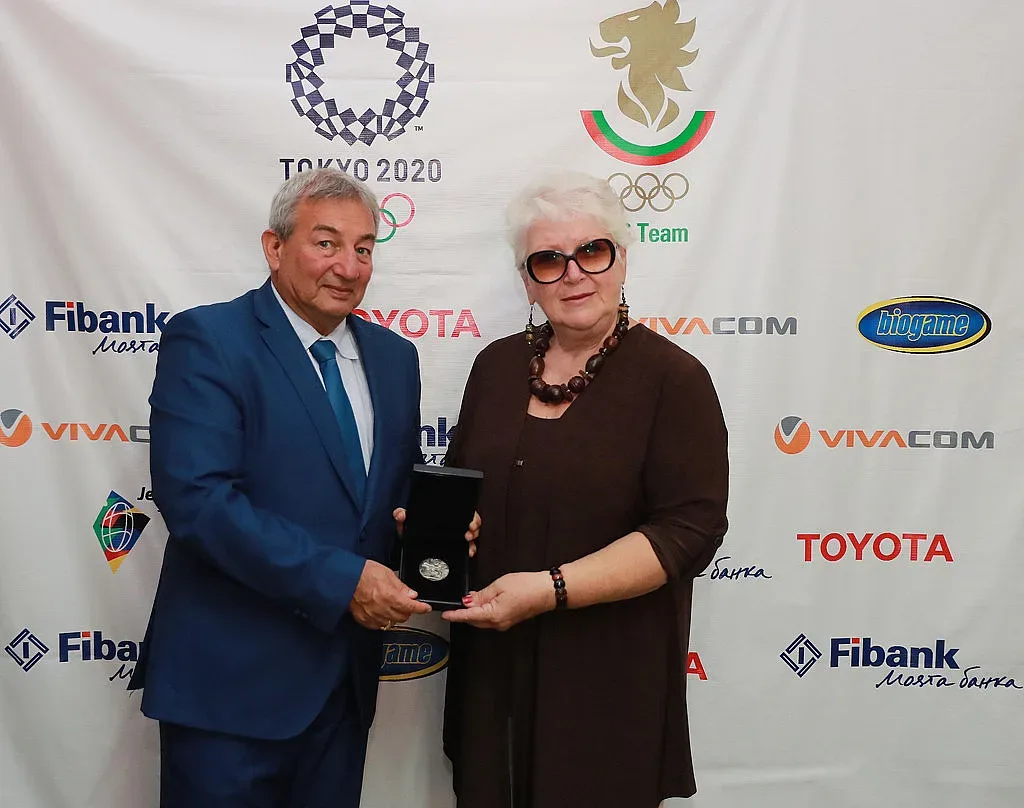 Специален медал от БОК за Анатоли Илиев