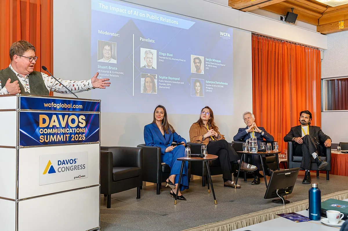 AI и иновациите доминираха световната PR среща на високо равнище в Давос