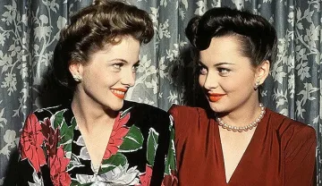 Оливия де Хавиланд 38 г. не говори със сестра си  