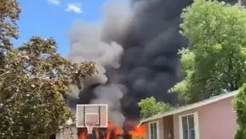 Трагедия: Самолет се разби в къщи