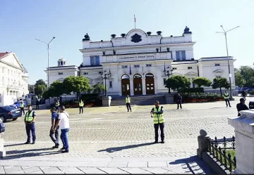 Рехав протест пред парламента