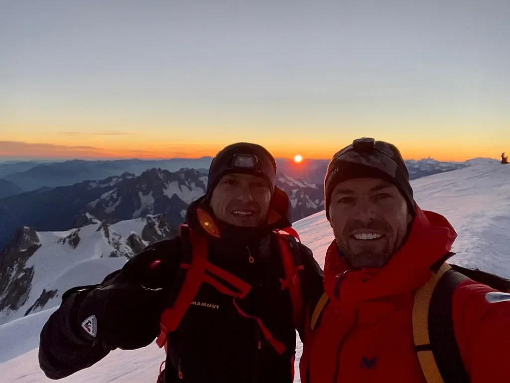 Христо Янев изкачи Монблан