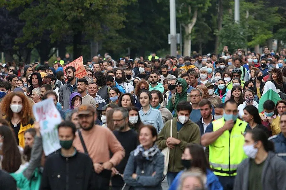 СДВР призова протестът да се запази мирен