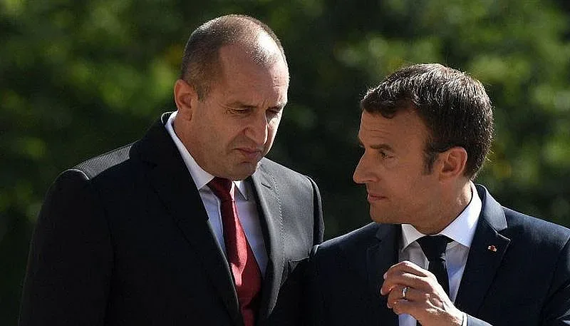 Радев с поздрав към Макрон за националния празник