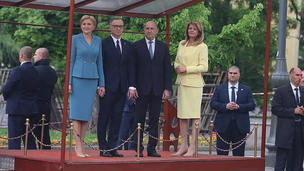 Президентът на Полша пристигна у нас