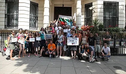 Втори ден български протести и в Лондон