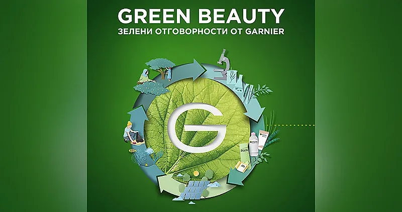 Garnier стартира устойчива инициатива Green Beauty