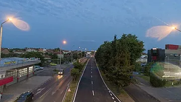 Ремонтирания участък на бул.“Св. Патриарх Евтимий“ е пуснат