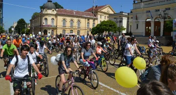 1500 на велошествие за чист въздух в София