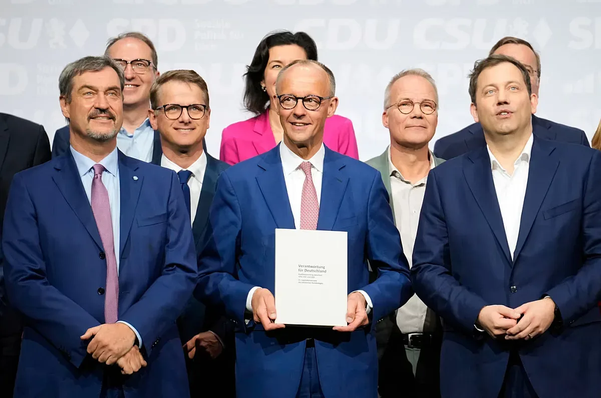 Подписаха за новото правителство на Германия, Мерц обеща обрат