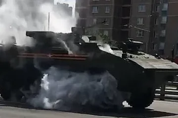 Дефект запалил бронирания К-17 на Парада