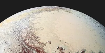 Плутон e бил океан