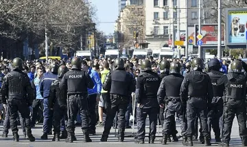 Блокада на центъра на София за дербито